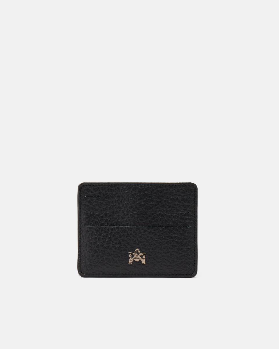 Card Holder Black  - Women's Wallets - Men's Wallets - Wallets - Cuoieria Fiorentina