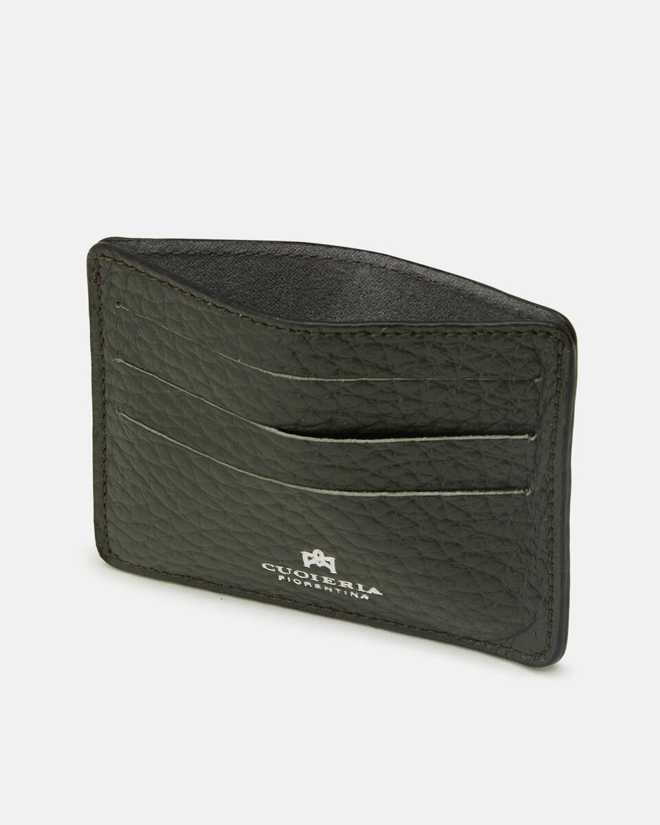 Card Holder Tea  - Women's Wallets - Men's Wallets - Wallets - Cuoieria Fiorentina