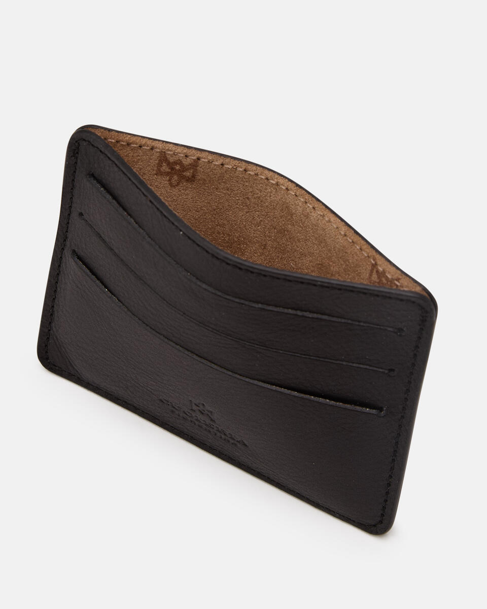 Card holder Black  - Women's Wallets - Women's Wallets - Wallets - Cuoieria Fiorentina