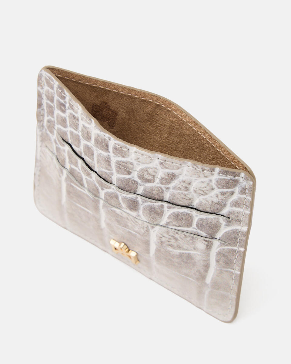 CARD HOLDER Ivory  - Women's Wallets - Wallets - Cuoieria Fiorentina
