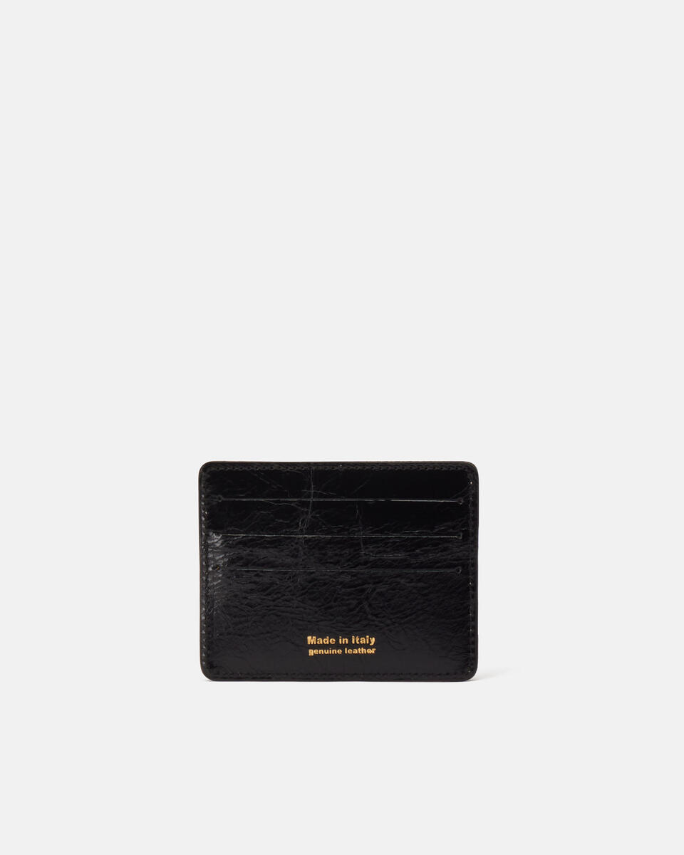 CARD HOLDER Black  - Accessories - Special Price - Cuoieria Fiorentina