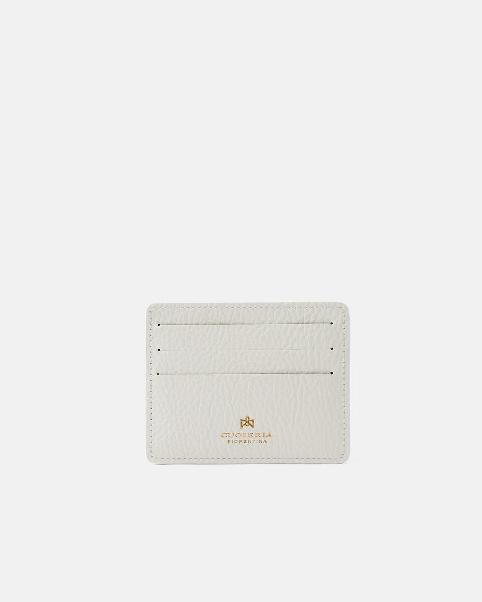 Card holder White  - Women's Wallets - Women's Wallets - Wallets - Cuoieria Fiorentina