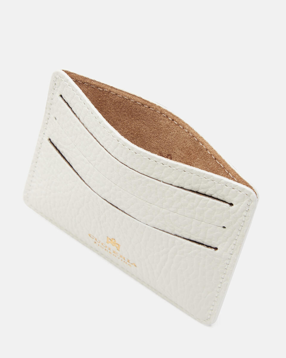 Card holder White  - Women's Wallets - Women's Wallets - Wallets - Cuoieria Fiorentina