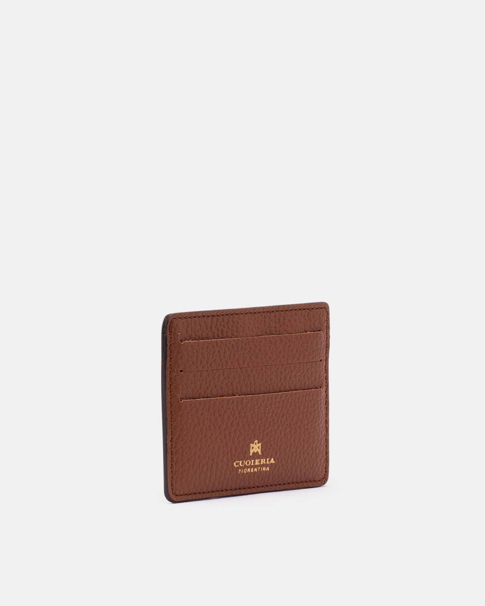 Card holder Caramel  - Women's Wallets - Women's Wallets - Wallets - Cuoieria Fiorentina