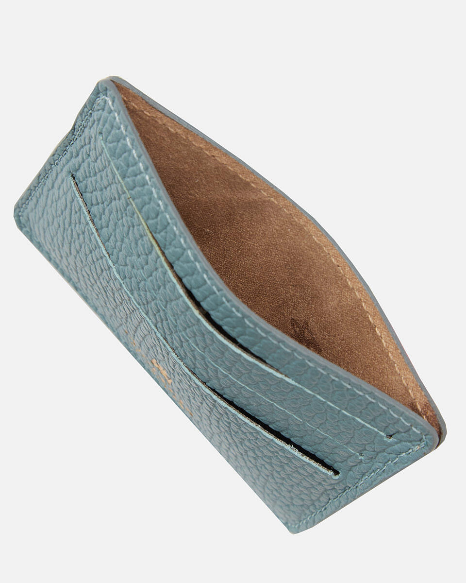 Porta carte di credito con aperturaporta banconote Dollaro Carta zucchero  - Portafogli Donna - Portafogli Donna - Portafogli - Cuoieria Fiorentina