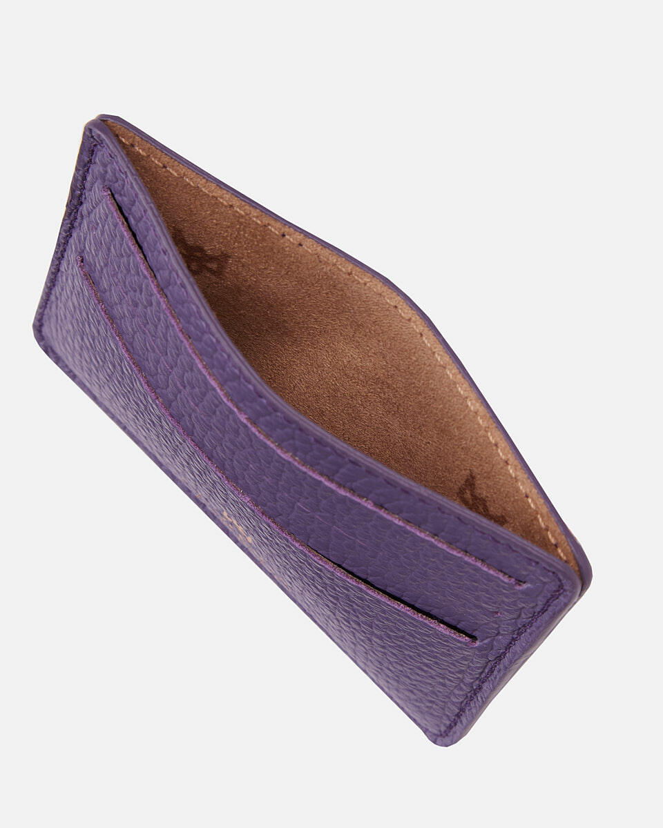 Porta carte di credito con aperturaporta banconote Dollaro Mirto  - Portafogli Donna - Portafogli Donna - Portafogli - Cuoieria Fiorentina
