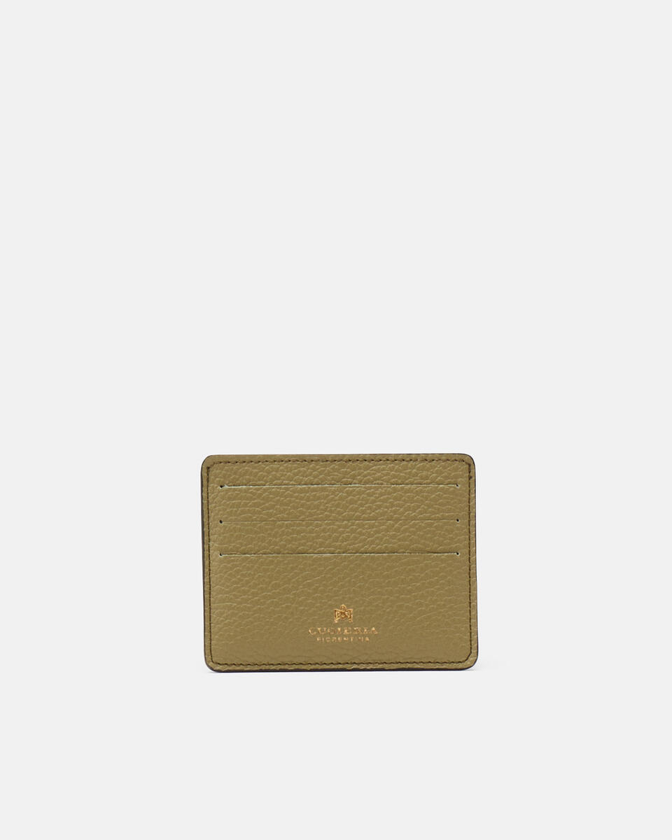 Card holder Olive  - Women's Wallets - Wallets - Cuoieria Fiorentina