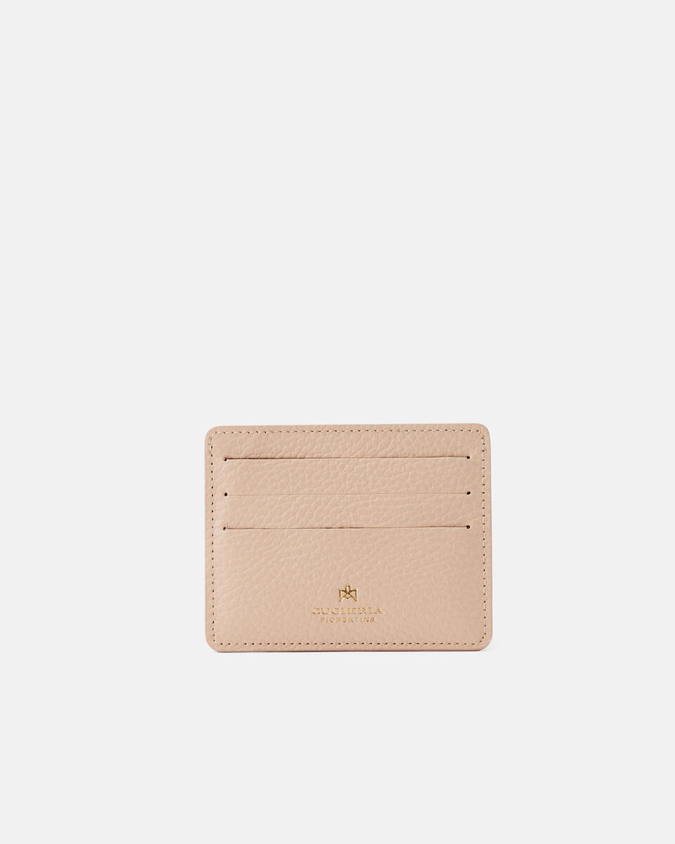 Card holder Peach  - Women's Wallets - Wallets - Cuoieria Fiorentina