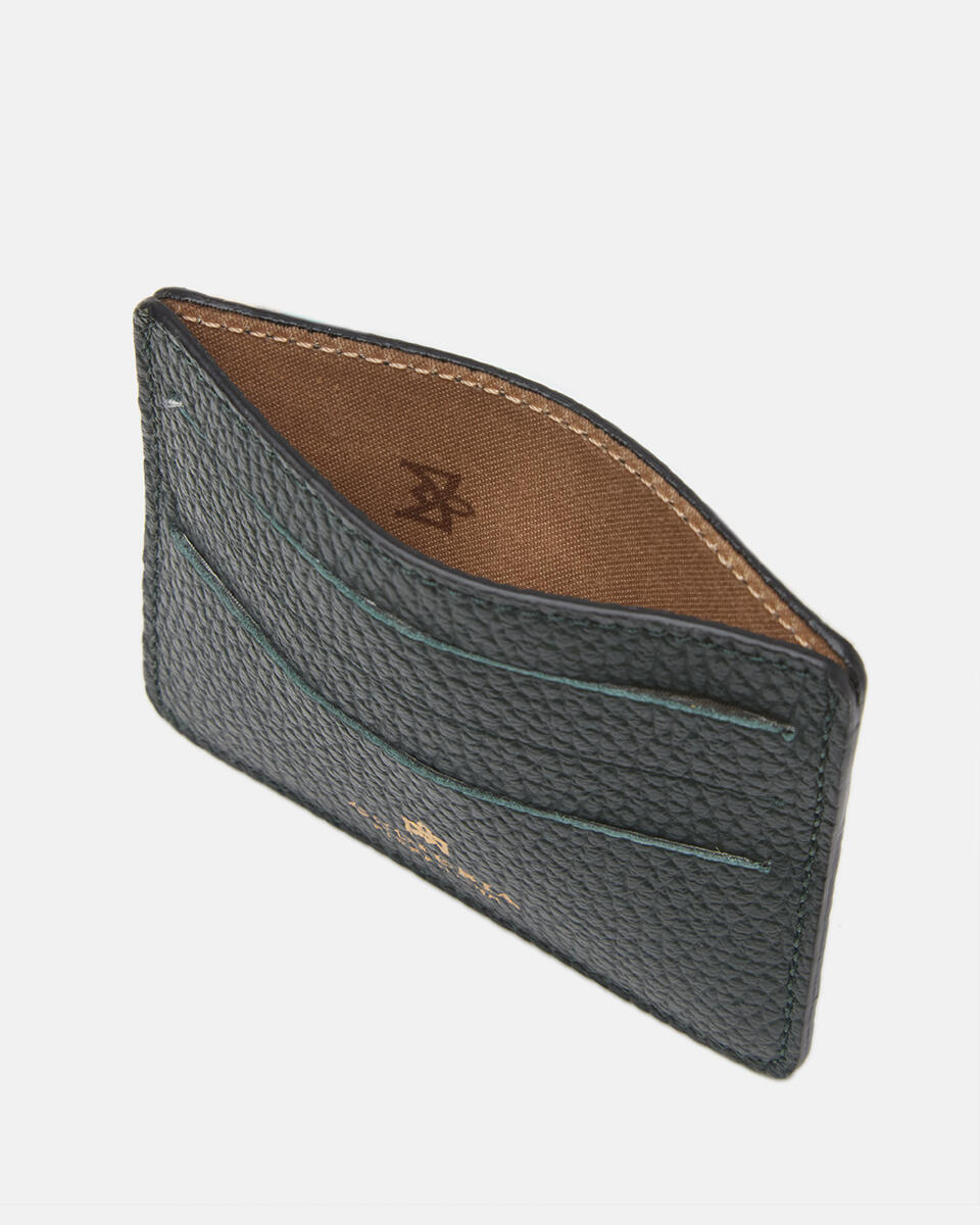 Porta carte di credito con aperturaporta banconote Dollaro Pino  - Portafogli Donna - Portafogli Donna - Portafogli - Cuoieria Fiorentina