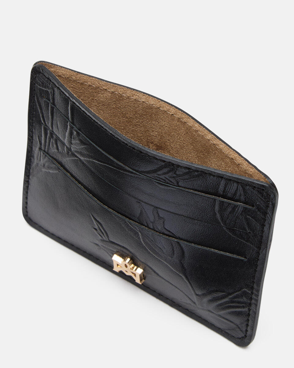 Card holder Black  - Women's Wallets - Wallets - Cuoieria Fiorentina