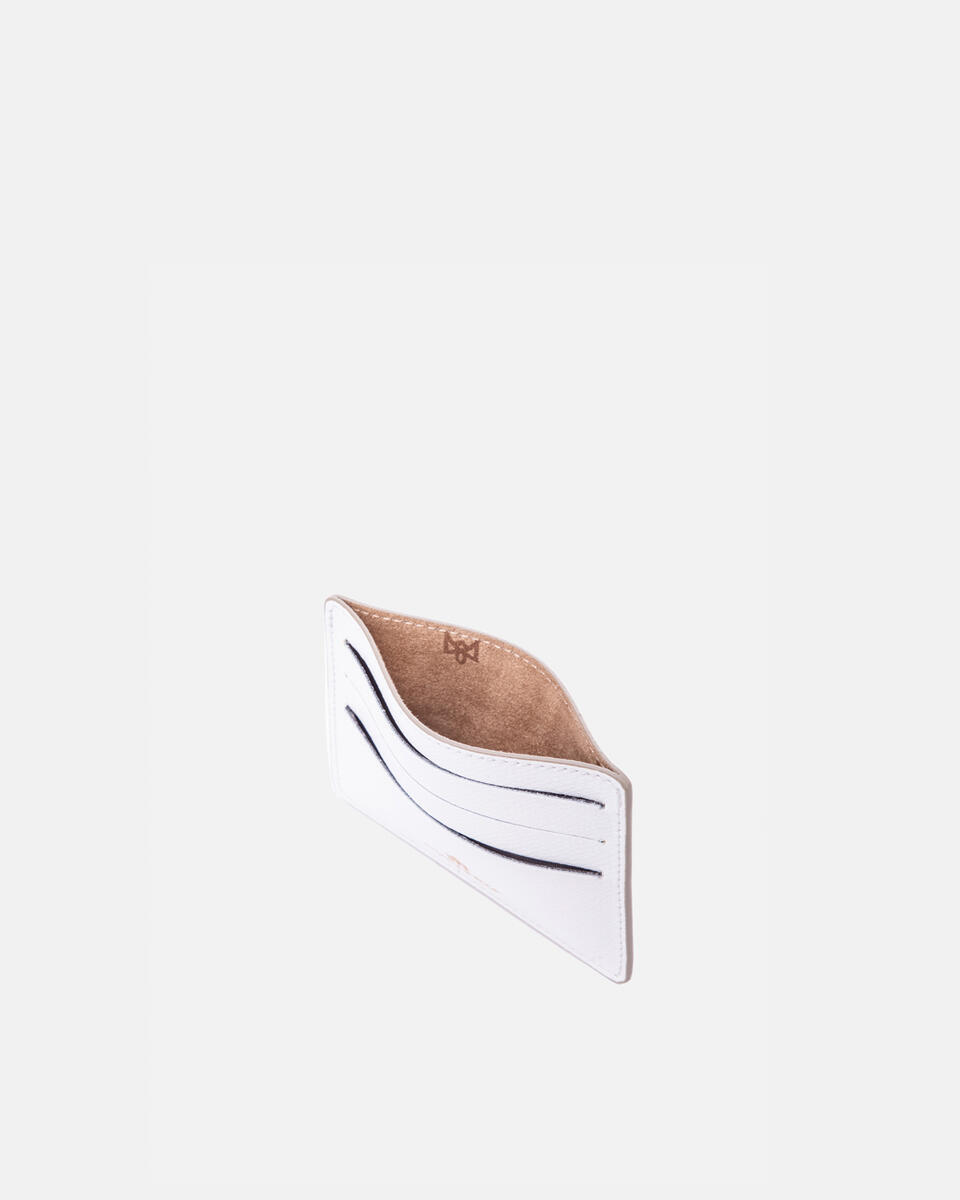 Card holder White  - Women's Wallets - Wallets - Cuoieria Fiorentina