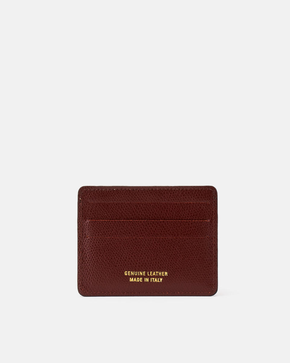 Bella porta carte di credito con apertura porta banconote Bordeaux  - Portafogli Donna - Portafogli Donna - Portafogli - Cuoieria Fiorentina