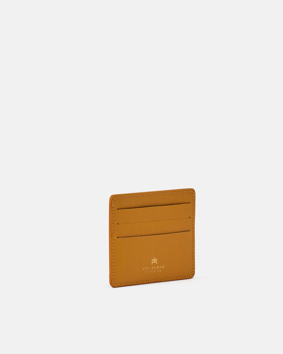 Card holder Yellow  - Cuoieria Fiorentina