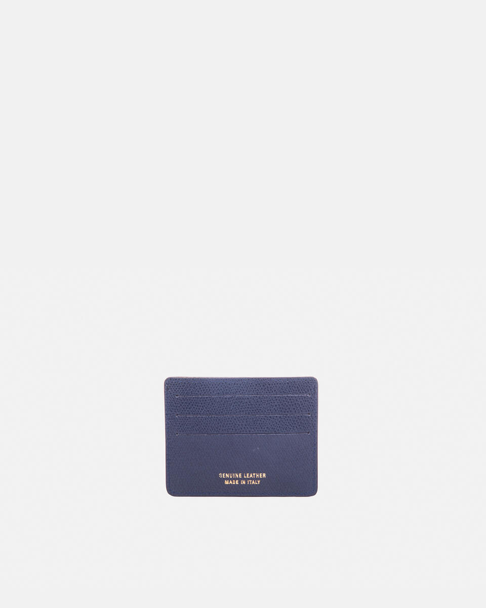 Card holder Navy  - Women's Wallets - Women's Wallets - Wallets - Cuoieria Fiorentina