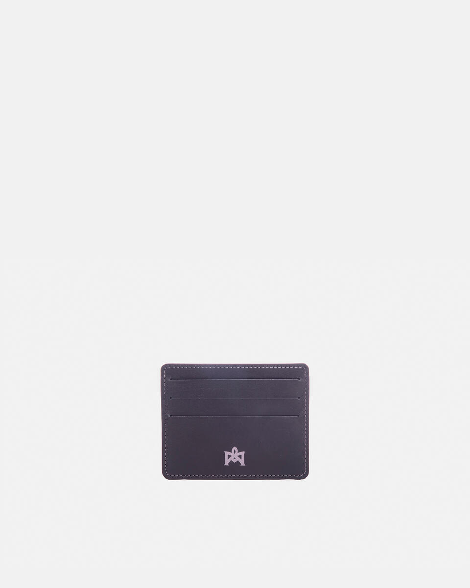 Card holder Blackbordeaux  - Women's Wallets - Men's Wallets - Wallets - Cuoieria Fiorentina