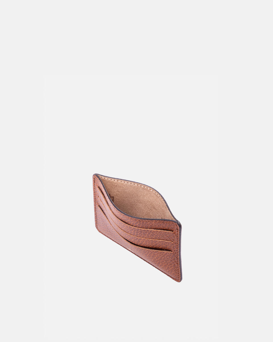 Card holder CARAMEL  - Women's Wallets - Women's Wallets - Wallets - Cuoieria Fiorentina
