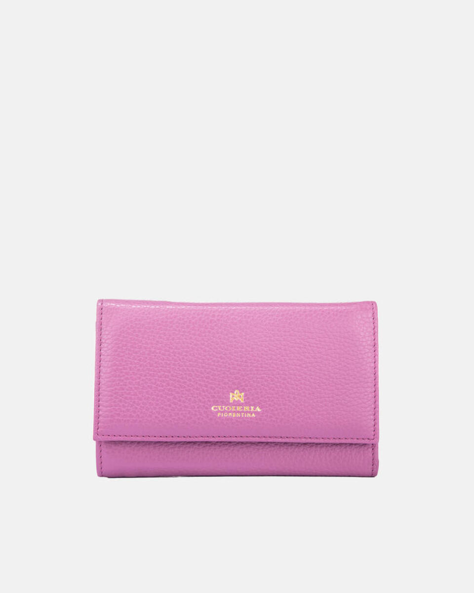 Velvet big wallet bifold - Women's Wallets - Women's Wallets | Wallets HEATHER - Women's Wallets - Women's Wallets | WalletsCuoieria Fiorentina