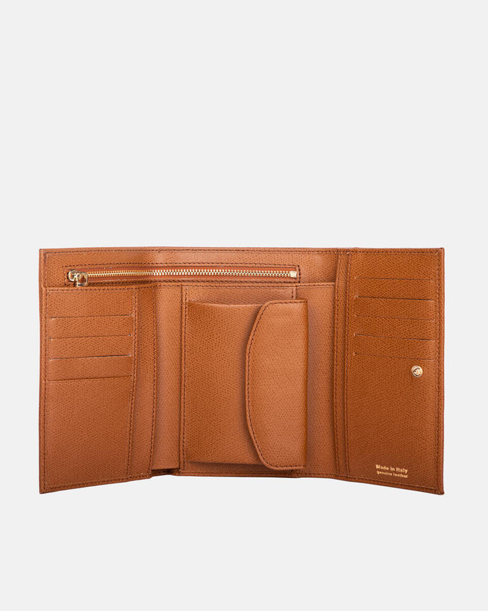 Bella portafoglio grande bifold Lion  - Portafogli Donna - Portafogli Donna - Portafogli - Cuoieria Fiorentina