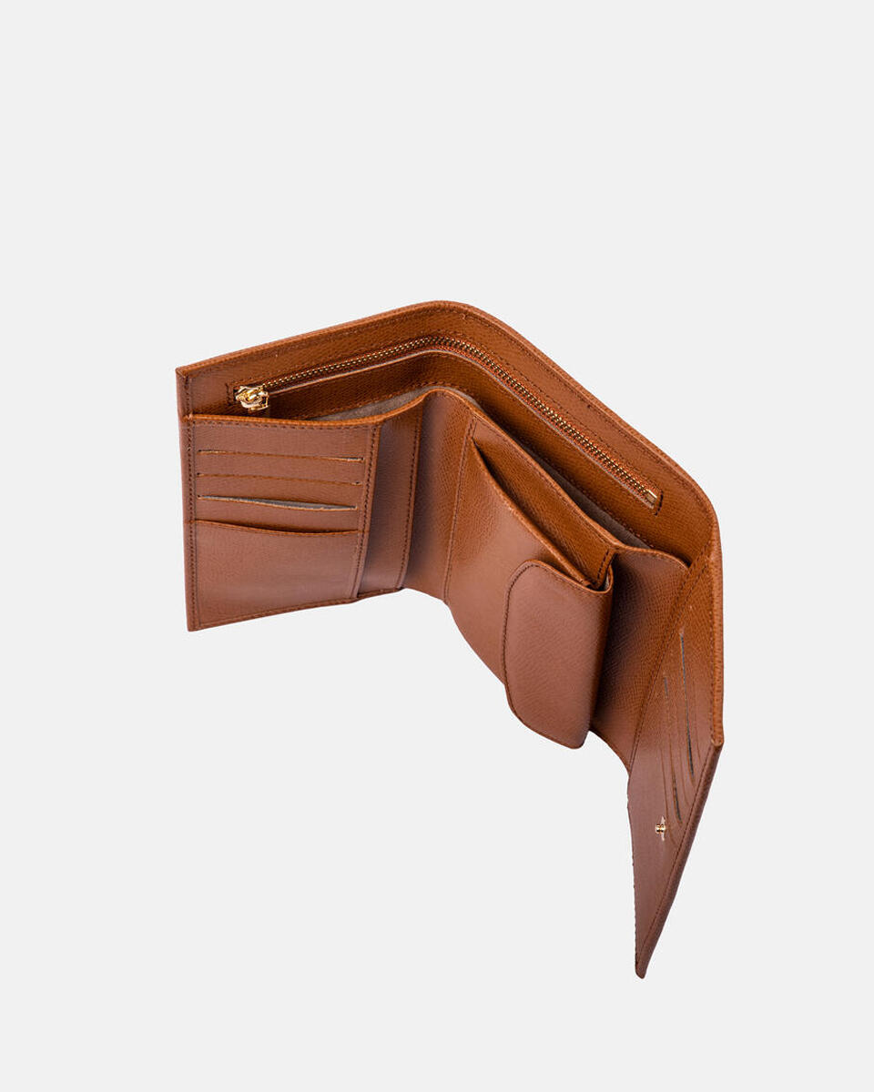 Bella portafoglio grande bifold Lion  - Portafogli Donna - Portafogli Donna - Portafogli - Cuoieria Fiorentina