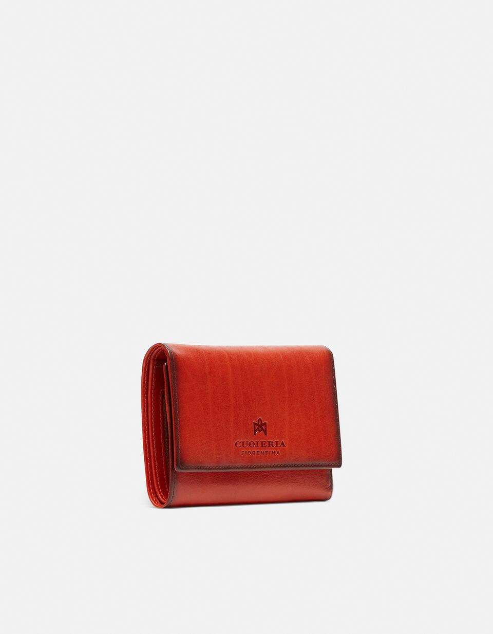 Continental wallet Orange  - Women's Wallets - Women's Wallets - Wallets - Cuoieria Fiorentina