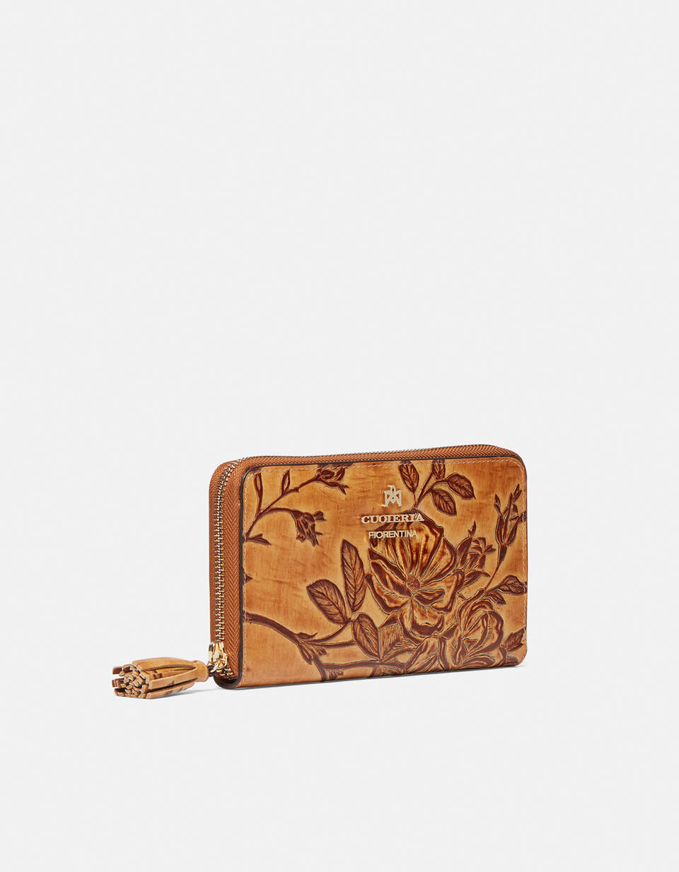 Zip around wallet Beige  - Women's Wallets - Women's Wallets - Wallets - Cuoieria Fiorentina