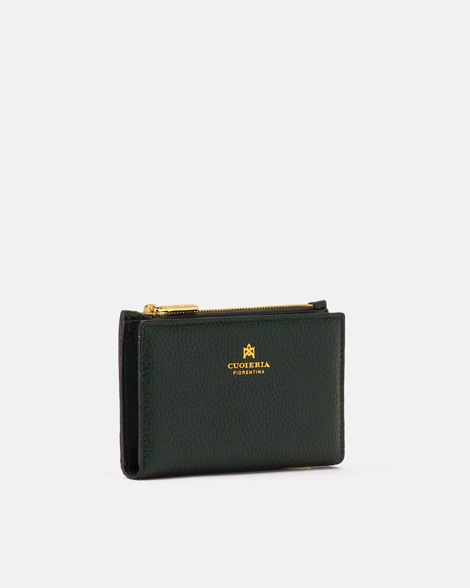 Vertical card holder Moss  - Cuoieria Fiorentina