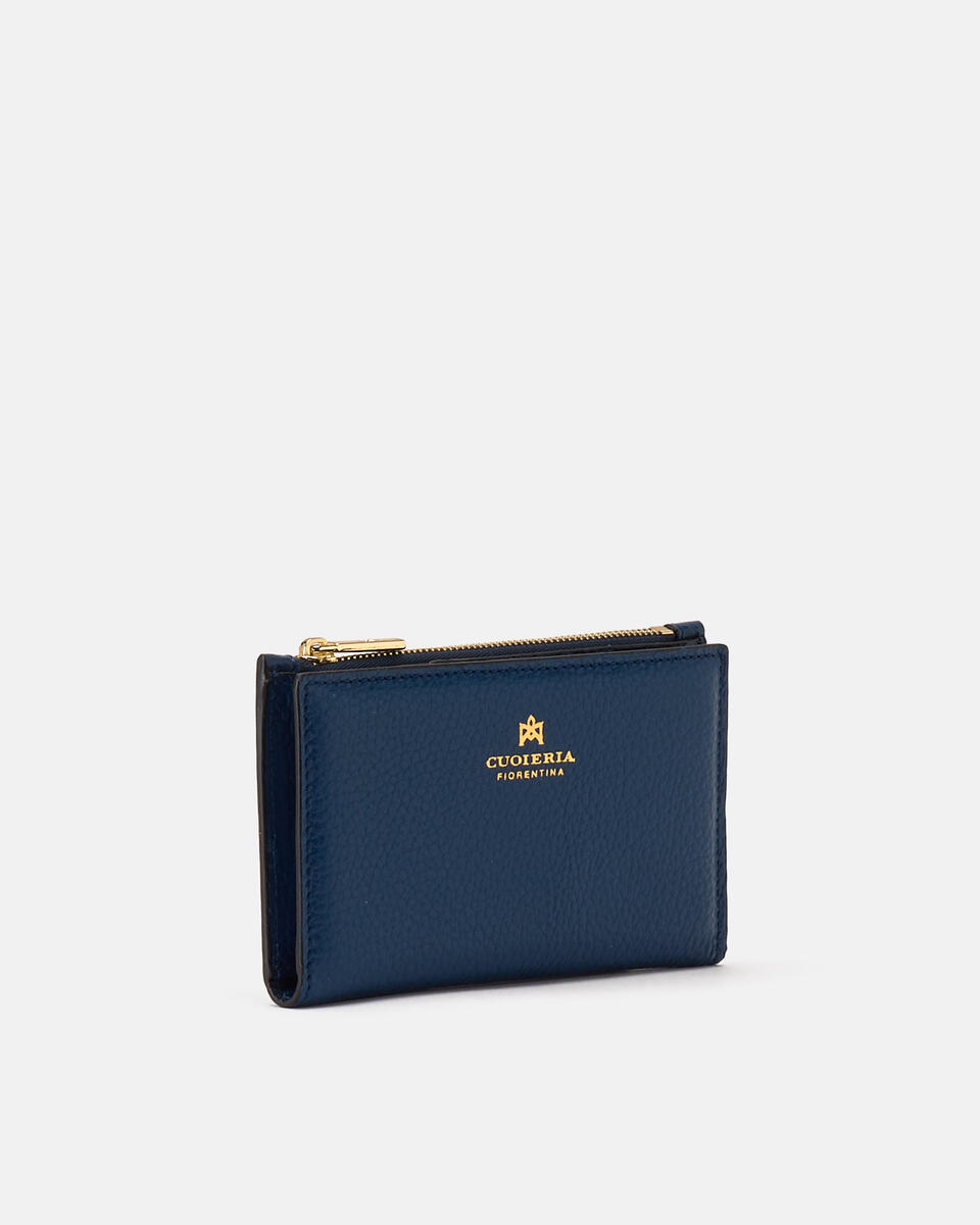 Vertical card holder Ocean  - Cuoieria Fiorentina