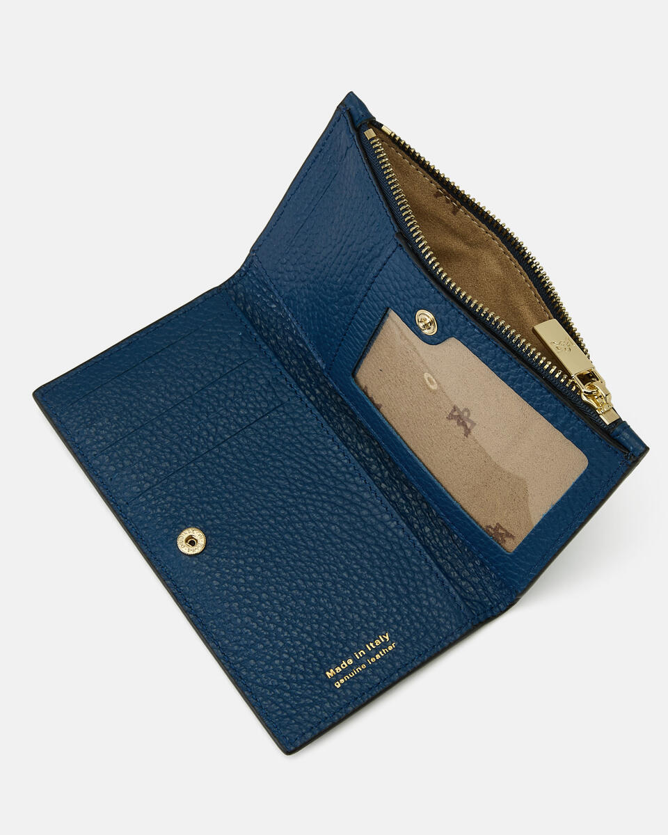 Vertical card holder Ocean  - Cuoieria Fiorentina
