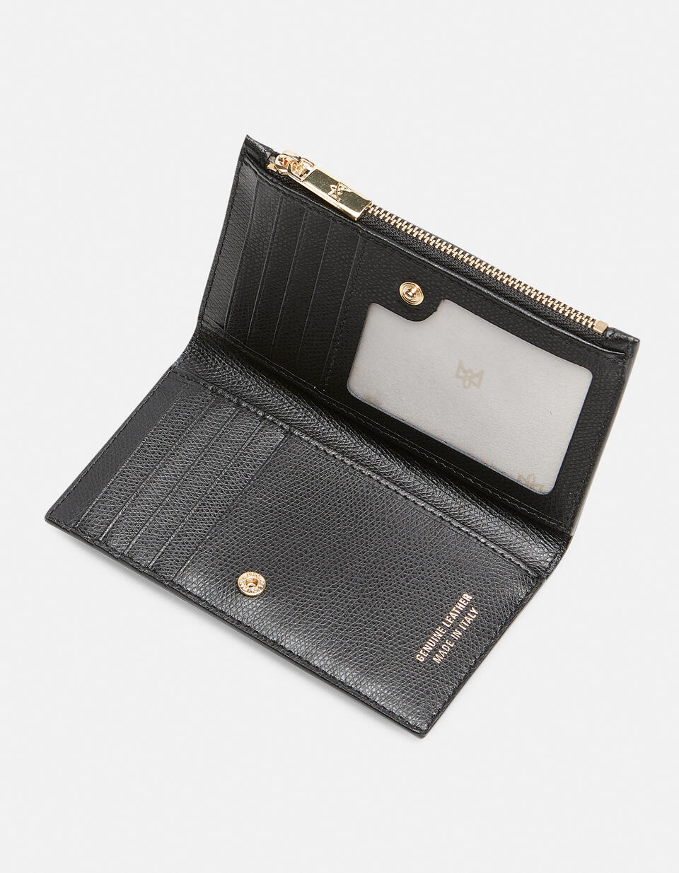 Vertical card holder Black  - Women's Wallets - Women's Wallets - Wallets - Cuoieria Fiorentina