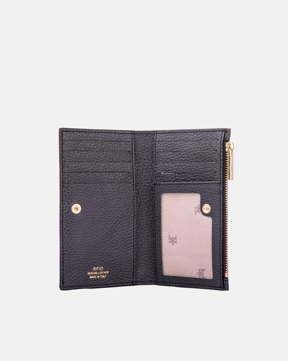 Rebel card holder with coin pocket - Women's Wallets - Women's Wallets | Wallets NERO - Women's Wallets - Women's Wallets | WalletsCuoieria Fiorentina
