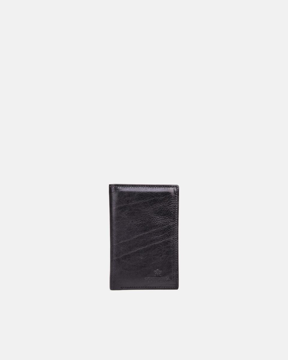 VERTICAL WALLET Black  - Women's Wallets - Wallets - Cuoieria Fiorentina