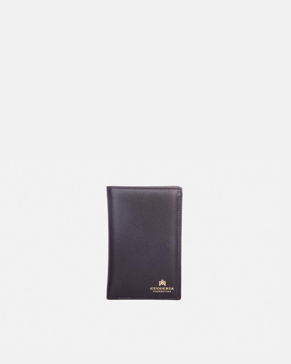 Vertical wallet Black  - Women's Wallets - Women's Wallets - Wallets - Cuoieria Fiorentina