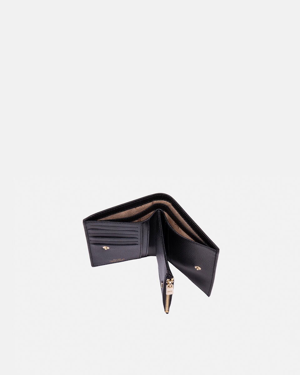 Vertical wallet Black  - Women's Wallets - Women's Wallets - Wallets - Cuoieria Fiorentina