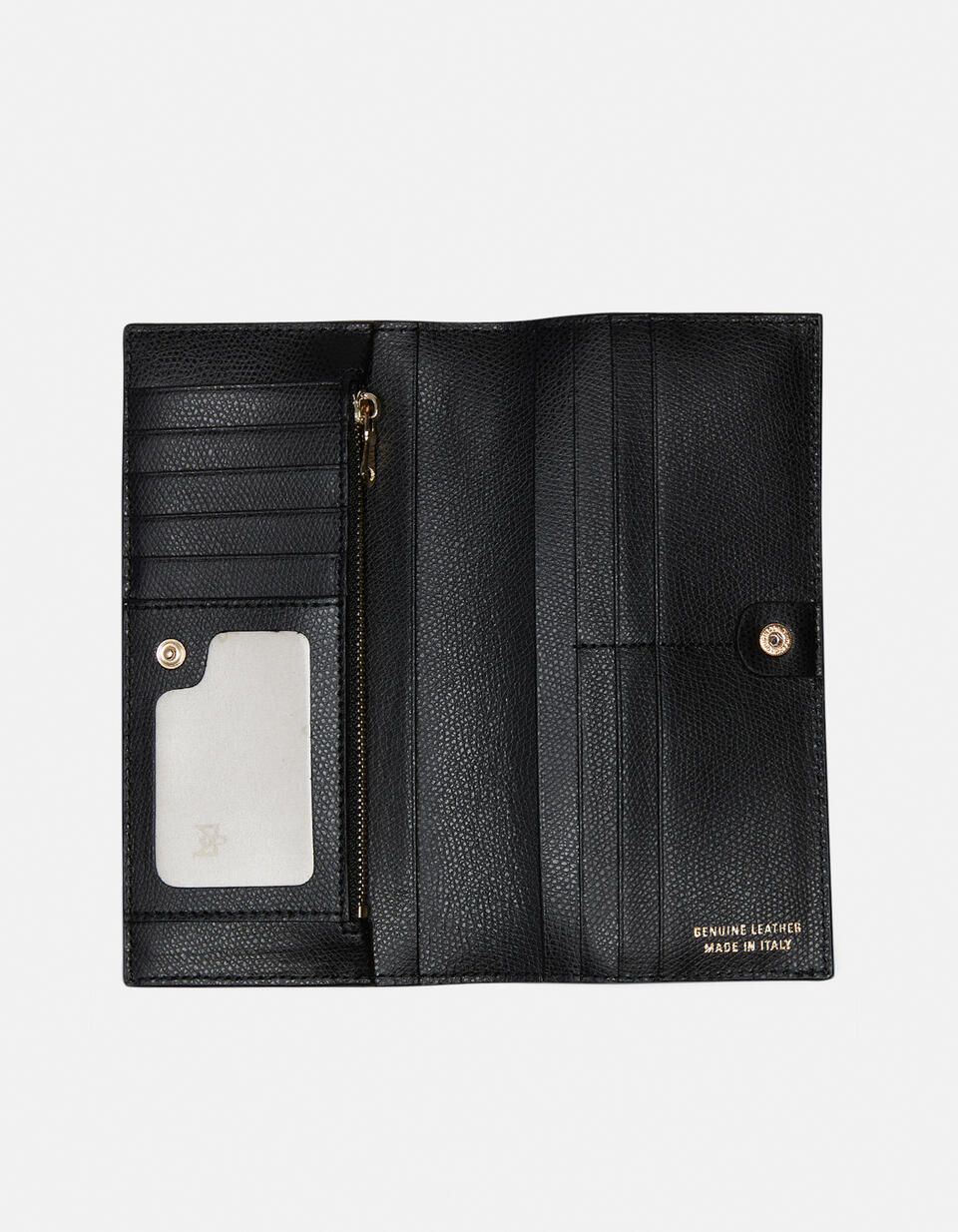 Vertical credit card holder withcoin case Nero  - Accessori - Special Price - Cuoieria Fiorentina