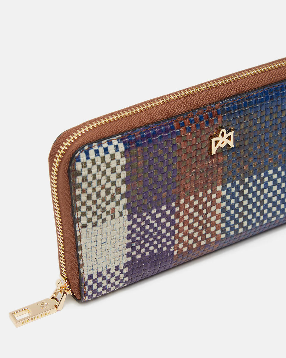 Zip around wallet Multicolor fw22  - Accessories - Special Price - Cuoieria Fiorentina