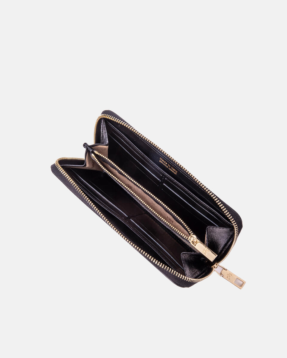 Blow Lux wallet zip around - Women's Wallets - Women's Wallets | Wallets NERO - Women's Wallets - Women's Wallets | WalletsCuoieria Fiorentina