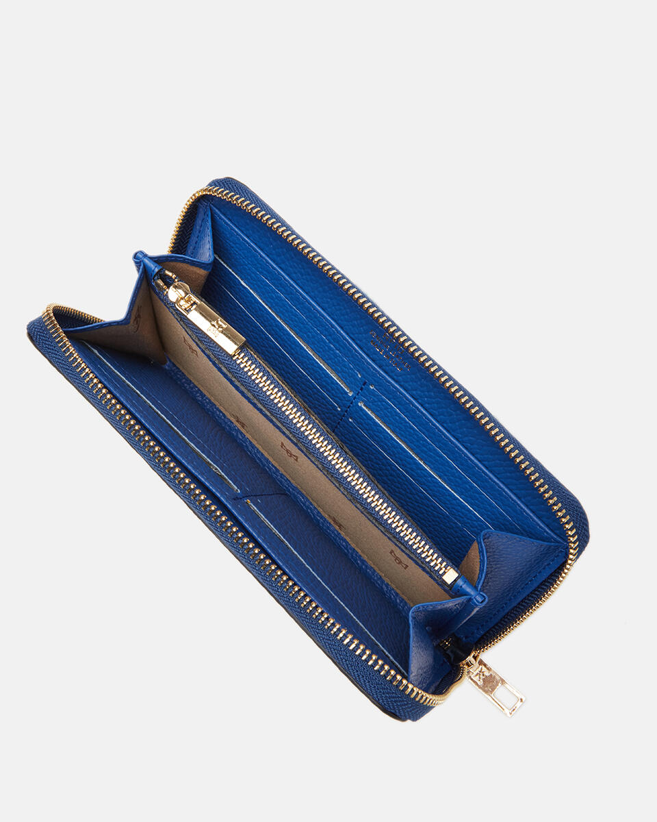 Zip around wallet Bluette  - Women's Wallets - Women's Wallets - Wallets - Cuoieria Fiorentina