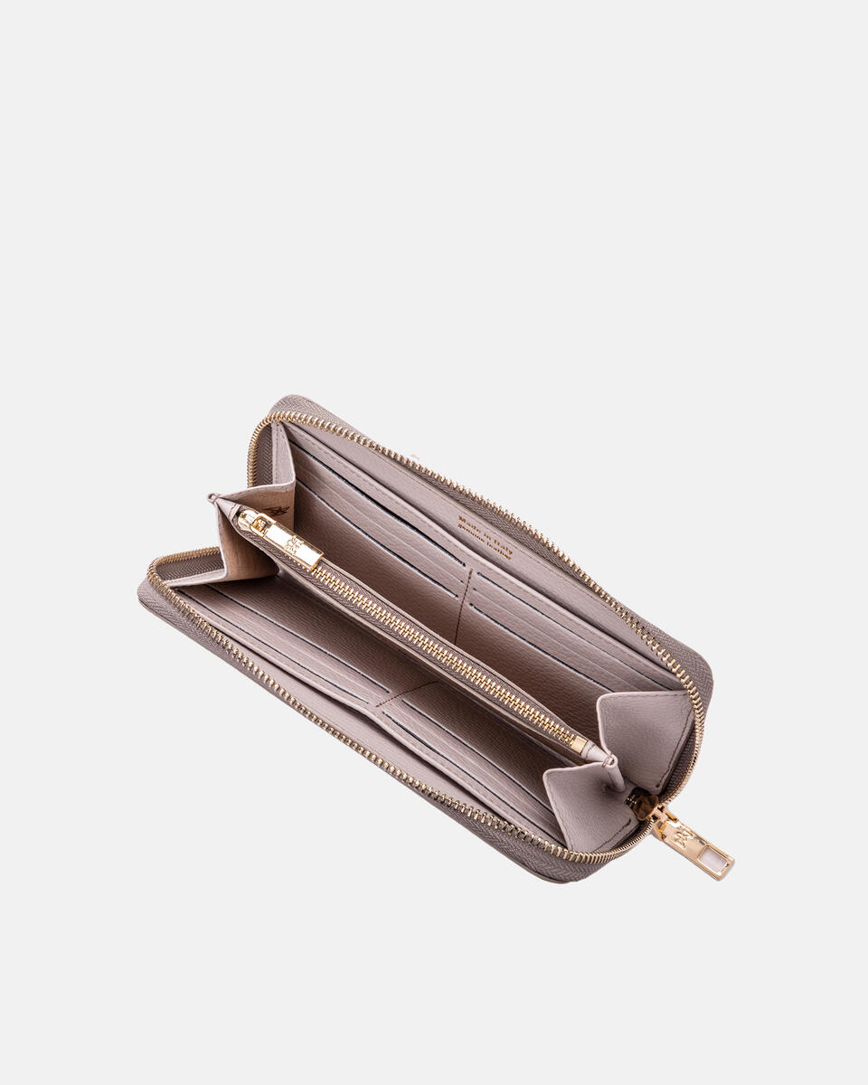 Zip around wallet PORCELLANA  - Women's Wallets - Women's Wallets - Wallets - Cuoieria Fiorentina