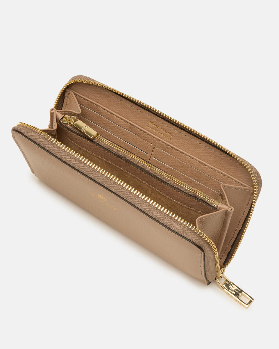 Zip around wallet Desert  - Women's Wallets - Women's Wallets - Wallets - Cuoieria Fiorentina