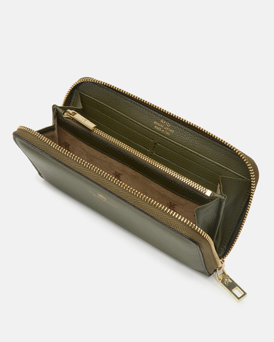 Zip around wallet Uniform  - Women's Wallets - Women's Wallets - Wallets - Cuoieria Fiorentina