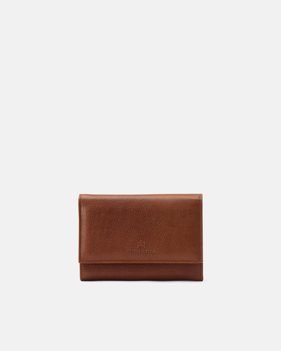 Continental wallet Brown  - Women's Wallets - Wallets - Cuoieria Fiorentina