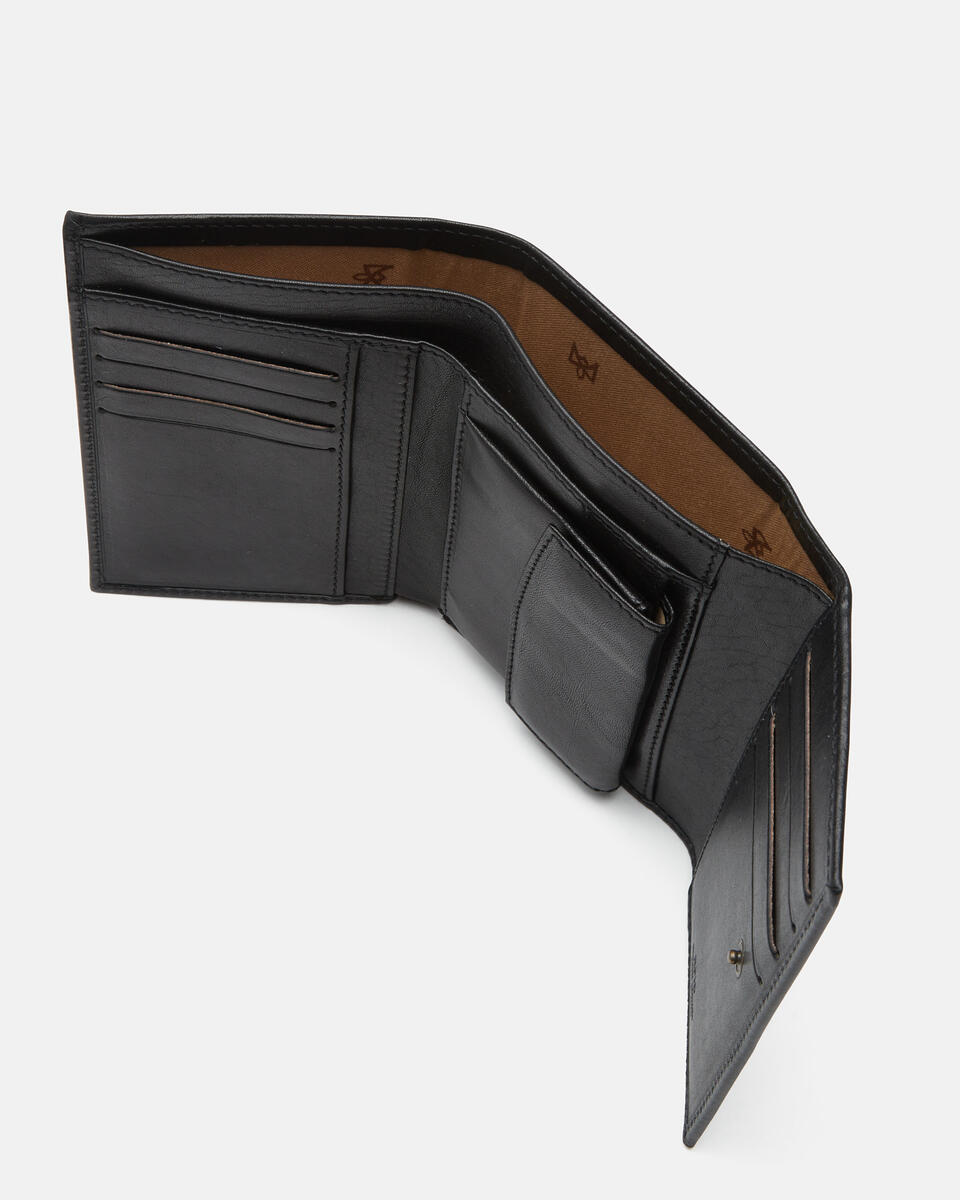 Continental wallet Black  - Women's Wallets - Wallets - Cuoieria Fiorentina