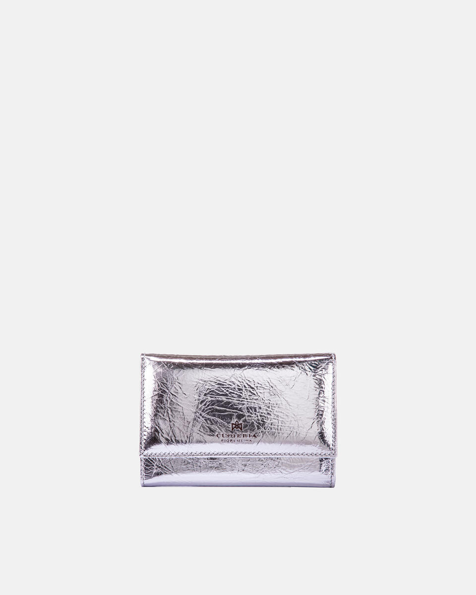 Continental wallet Silver  - Accessories - Special Price - Cuoieria Fiorentina