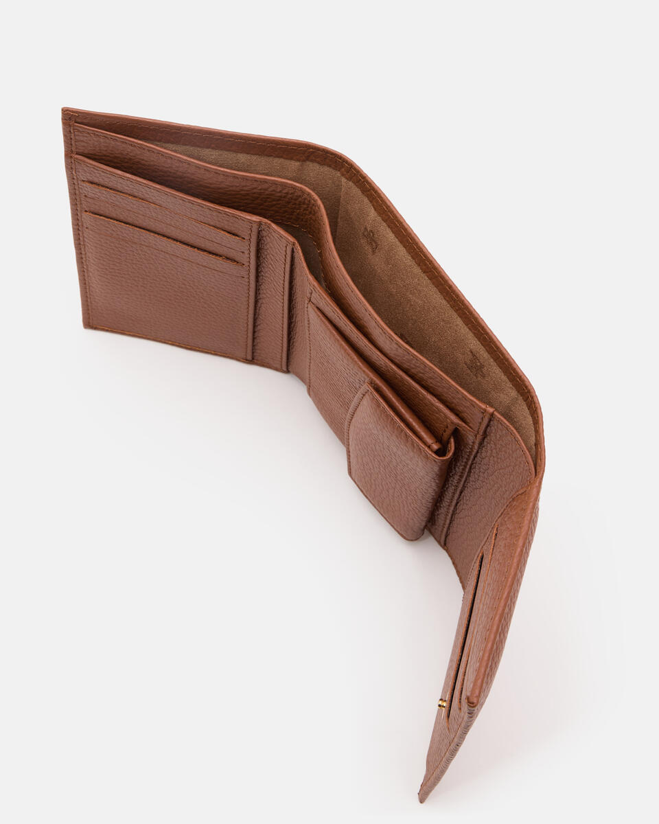 Continental wallet Caramel  - Women's Wallets - Women's Wallets - Wallets - Cuoieria Fiorentina