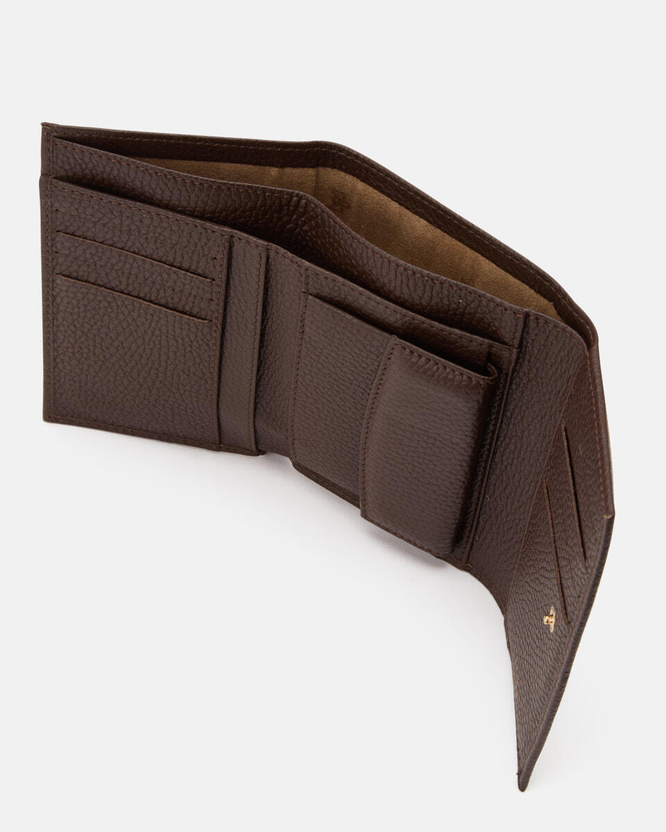 Continental wallet Chocolate  - Women's Wallets - Women's Wallets - Wallets - Cuoieria Fiorentina