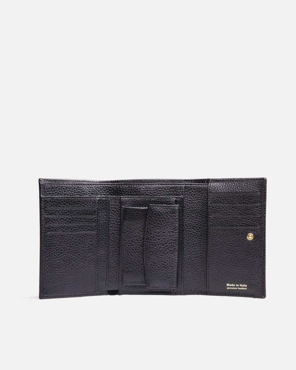 Continental wallet Black  - Women's Wallets - Women's Wallets - Wallets - Cuoieria Fiorentina