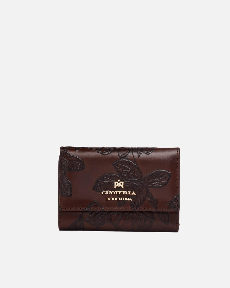 Continental wallet Mahogany  - Women's Wallets - Women's Wallets - Wallets - Cuoieria Fiorentina