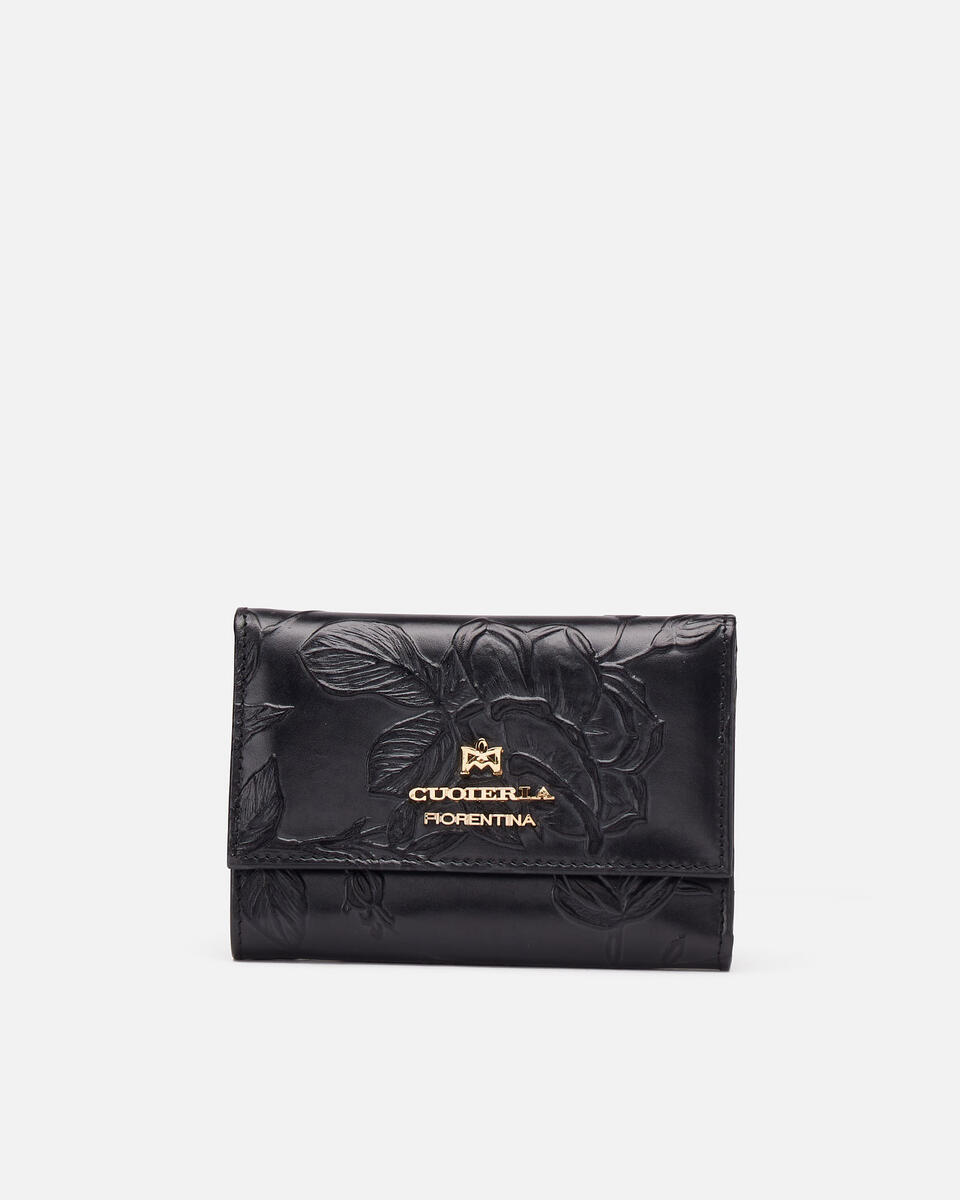 Continental wallet Black  - Women's Wallets - Women's Wallets - Wallets - Cuoieria Fiorentina