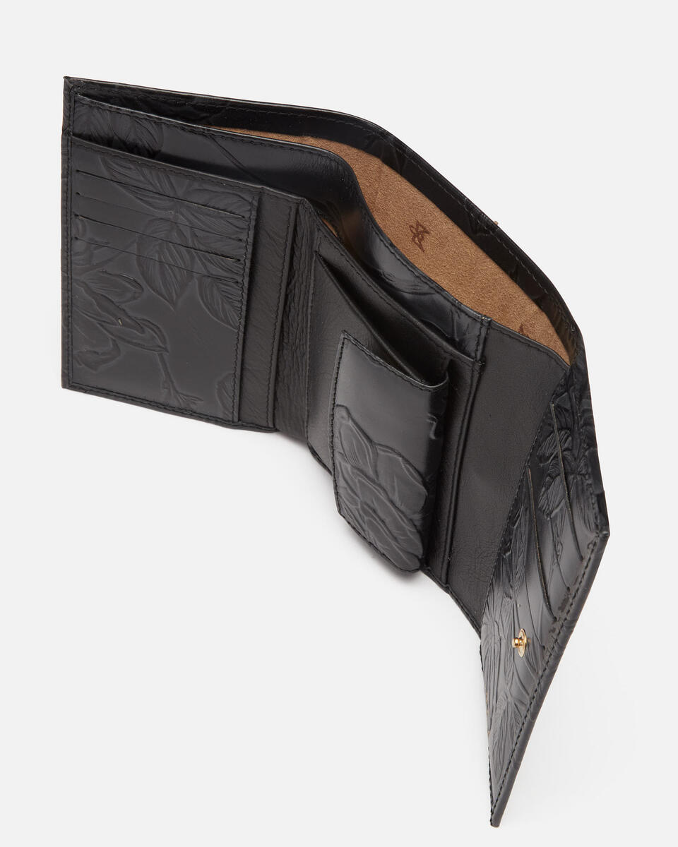 Continental wallet Black  - Women's Wallets - Women's Wallets - Wallets - Cuoieria Fiorentina