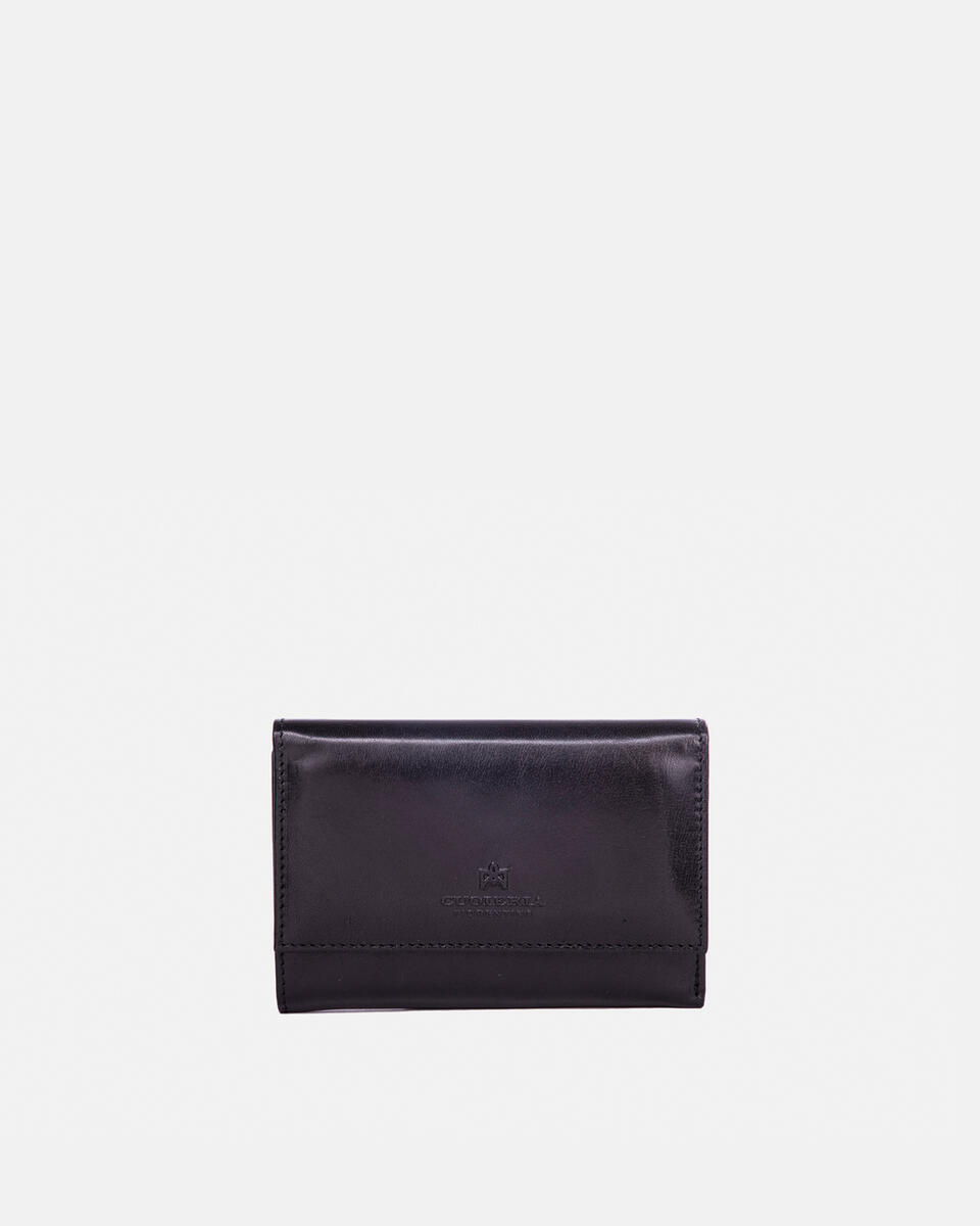 W&C portafoglio bifold Nero  - Portafogli Donna - Portafogli Donna - Portafogli - Cuoieria Fiorentina